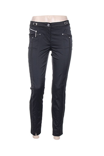 sportalm pantalons femme de couleur noir