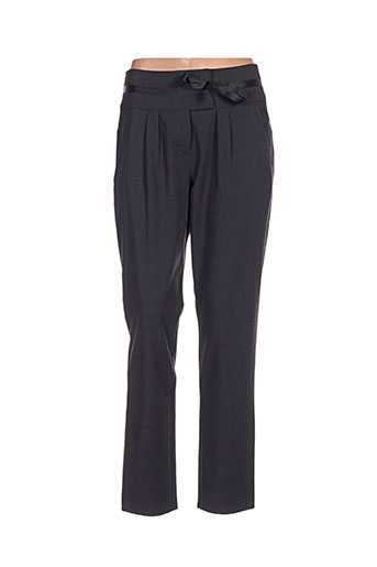betty and co pantalons femme de couleur gris