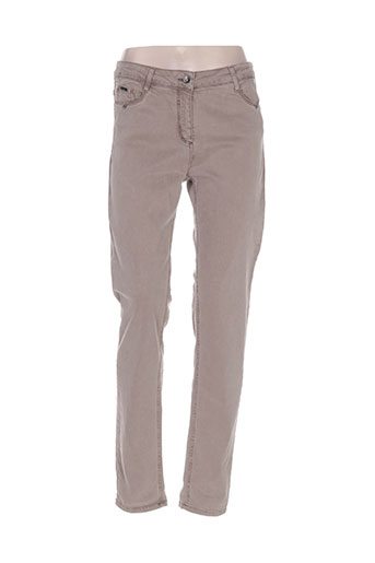 brandtex jeans femme de couleur marron