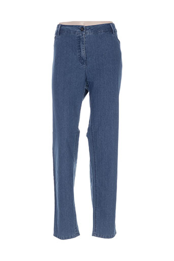 bx jeans femme de couleur bleu