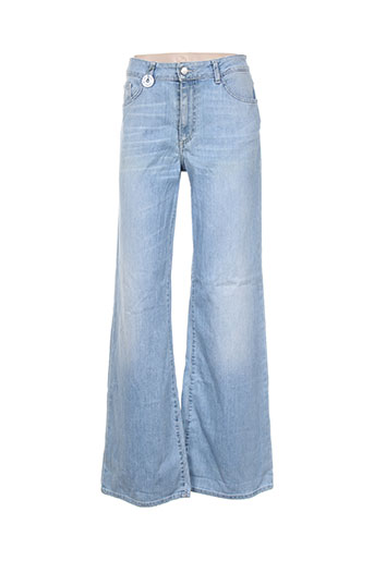 acne studios jeans femme de couleur bleu
