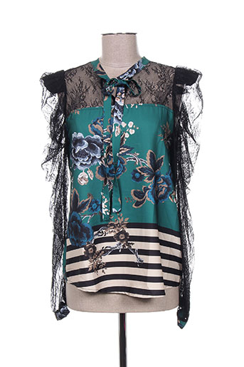 rinascimento chemises femme de couleur vert