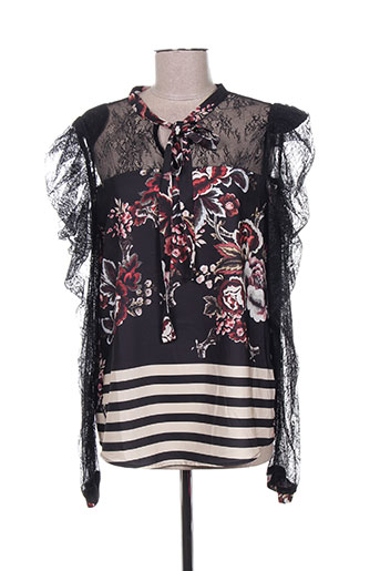 rinascimento chemises femme de couleur noir