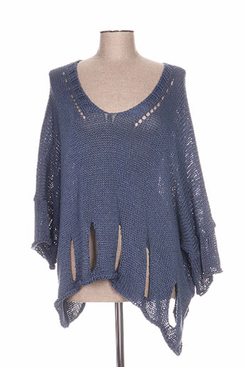 piment rouge pulls femme de couleur bleu