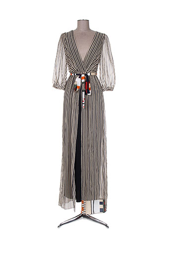 pianurastudio robes femme de couleur beige