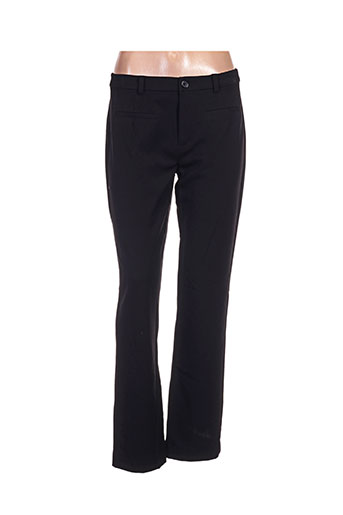 jensen pantalons femme de couleur noir