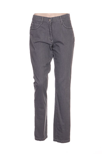 rabe pantalons femme de couleur gris