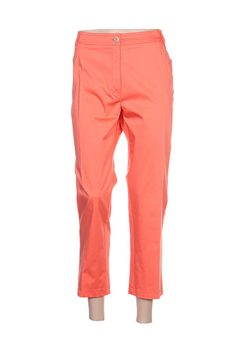 anne kelly pantacourts femme de couleur orange