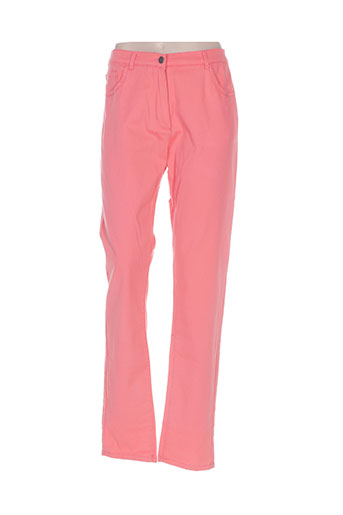 griffon pantalons femme de couleur rose
