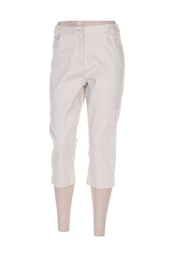 thalassa pantacourts femme de couleur beige