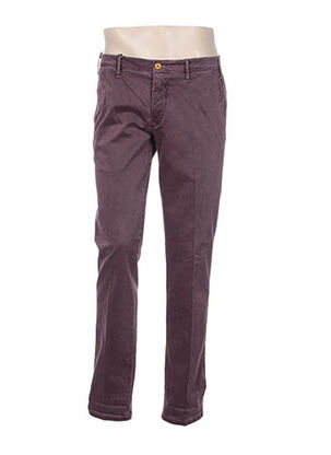 Pantalon casual violet MMX pour homme
