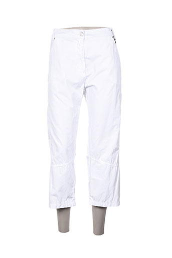 brandtex pantacourts femme de couleur blanc