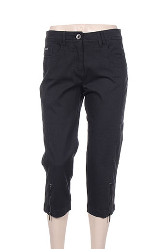 brandtex pantacourts femme de couleur noir