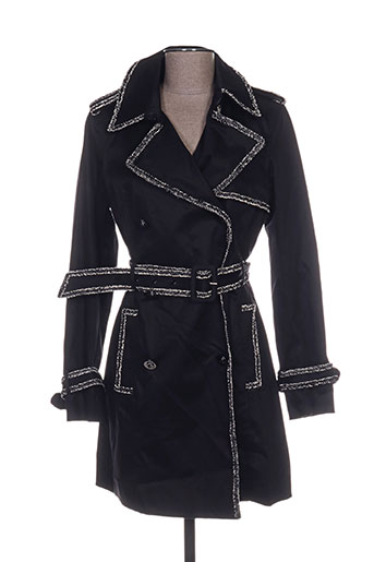 guess manteaux femme de couleur noir