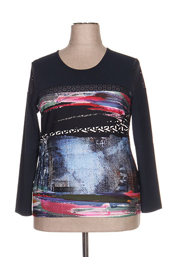 meri EFFI_CHAR_1 esca t-shirts femme de couleur bleu