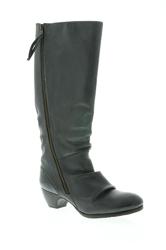 kickers chaussures femme de couleur gris