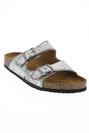 les p'tites bombes chaussures femme de couleur gris