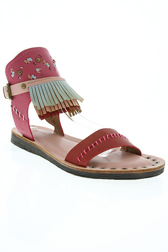 delires de fille chaussures femme de couleur rose