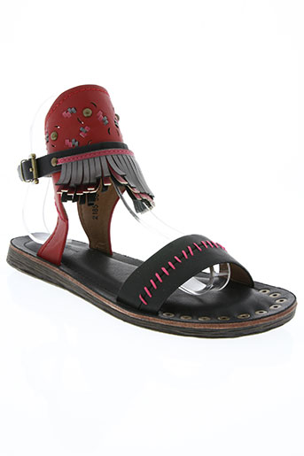 delires de fille chaussures femme de couleur rouge