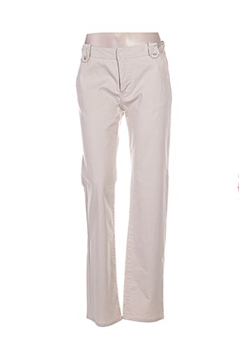 gerard darel pantalons femme de couleur beige