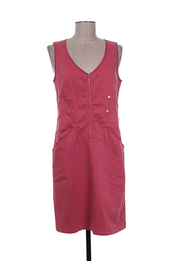 rivieres de lune robes femme de couleur rouge