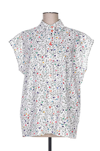 paul smith chemises femme de couleur blanc