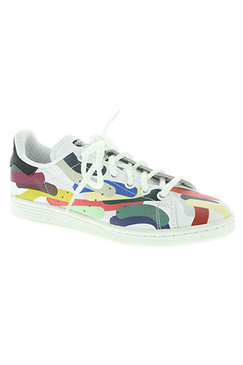 adidas chaussures garçon de couleur blanc
