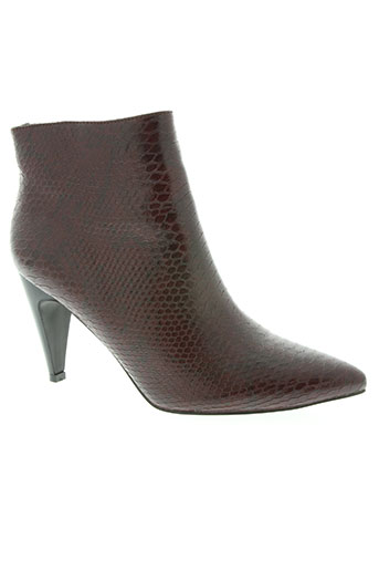 vanessa wu chaussures femme de couleur rouge