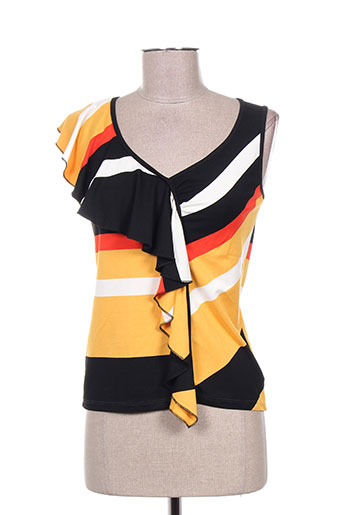 isabel de pedro t-shirts femme de couleur jaune