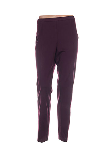 jean gabriel pantalons femme de couleur rouge