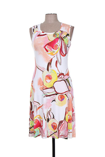 jean gabriel robes femme de couleur blanc