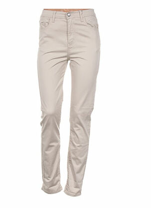 Pantalon casual beige IMPAQT pour femme