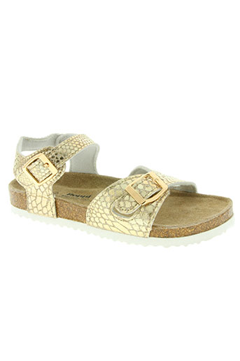 beppi chaussures fille de couleur jaune