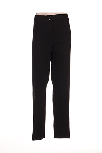 pause cafe pantalons femme de couleur noir