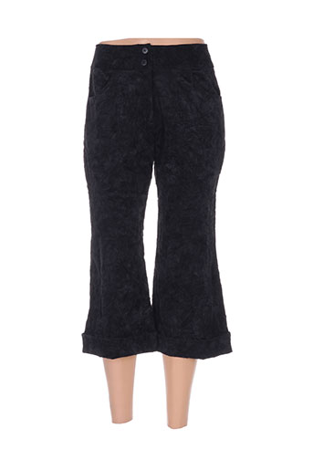 zelti pantacourts femme de couleur noir