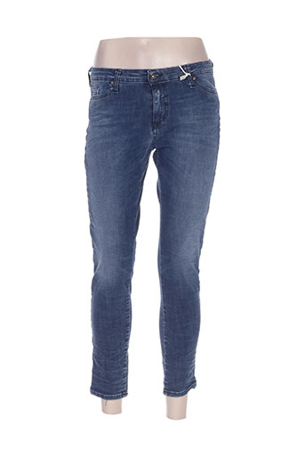 please jeans femme de couleur bleu