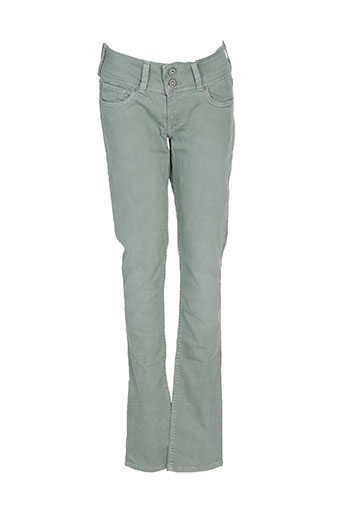 pepe jeans jeans femme de couleur vert