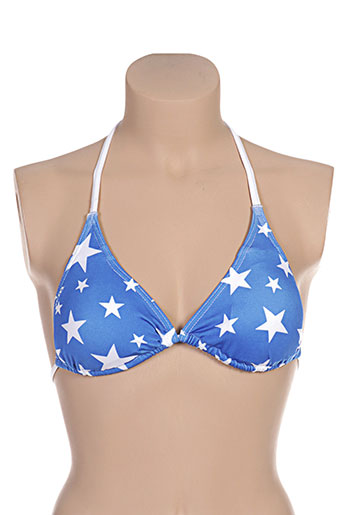 pull in maillots de bain femme de couleur bleu