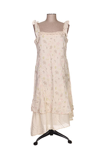 ddp robes femme de couleur beige