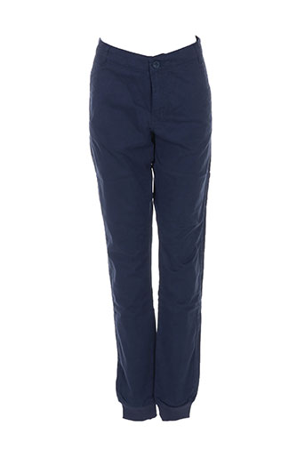 teddy smith pantalons garçon de couleur bleu