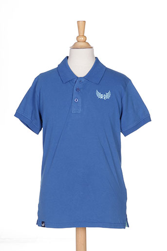 kaporal t-shirts garçon de couleur bleu