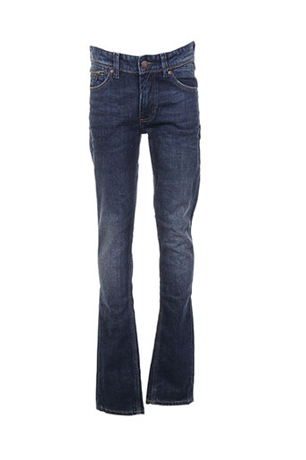 teddy smith pantalons garçon de couleur bleu