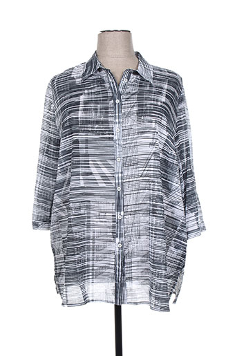 chalou chemises femme de couleur gris