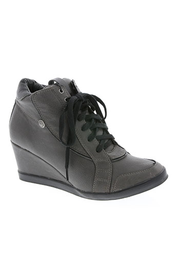 pepe jeans chaussures femme de couleur gris