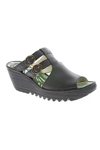 fly london chaussures femme de couleur noir