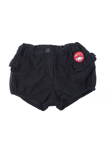 tuc tuc shorts / bermudas fille de couleur noir