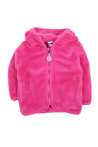 tuc tuc gilets fille de couleur rose
