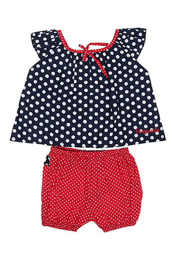 bulle de bb robes fille de couleur bleu