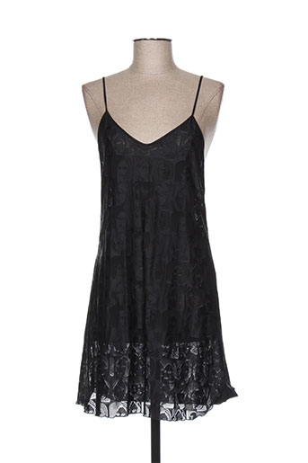 lingerie elizabeth nuit femme de couleur noir