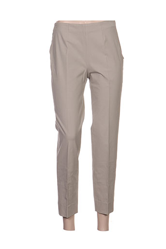 piazza sempione pantalons femme de couleur beige